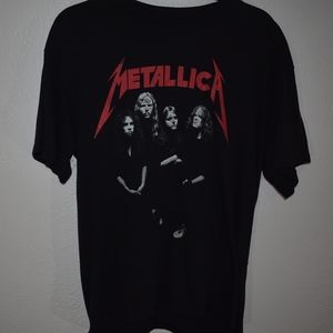 1980s Metalica tour T shirt. Single stitch